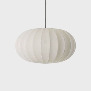 Made By Hand - Knit-Wit 76 Oval Hanglamp Pearl White