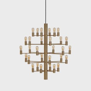 Herstal - Manola 30 Kroonluchter Satin Brass