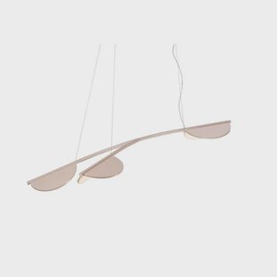 Almendra S3 Y Short Hanglamp Nude FLOS - Woonkamer - Aluminium