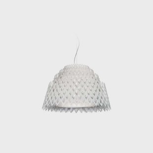 Slamp - Charlotte Half Hanglamp White