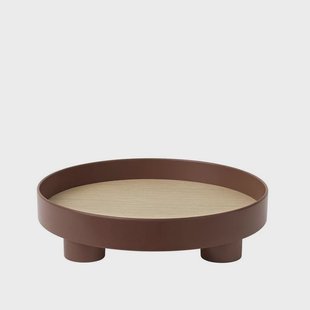 Muuto - Platform Dienblad Donker Red