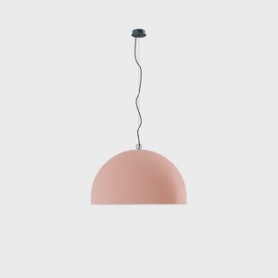 Diesel Living with Lodes - Diesel Living Urban Concrete Dome hanglamp Ø80cm, roze