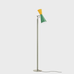 Parliament Vloerlamp Green/Yellow Nemo Lighting - Woonkamer - Metaal