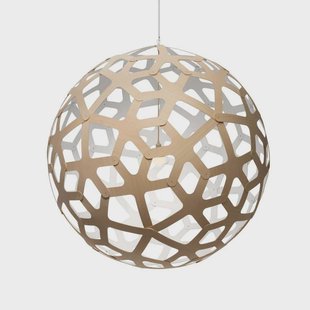 david trubridge - Coral Hanglamp Ø100 Wit 1 Kant
