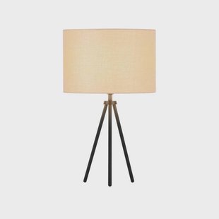 SLV - Fenda Tripod Taffellamp Ø30 Beige/Black