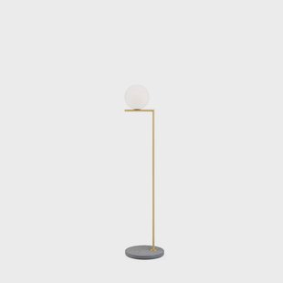 IC F1 Outdoor Brass (Grey Lava Marble) FLOS - Terras - Metaal