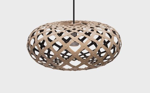 david trubridge - Kina Hanglamp Ø44 Zwart 1 Kant