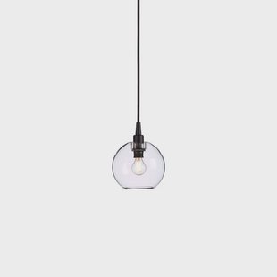 Belid - Gloria Hanglamp Ø160 Zwart/Helder Glas