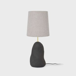 ferm LIVING - Hebe Tafellamp Medium Black/Natural