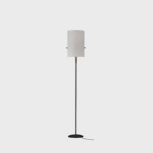Serien Lighting - Club Vloerlamp L Black/Melange Grey