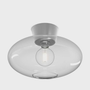 Bullo Plafondlamp XL Ø38 Aluminium/Clear Belid - Woonkamer - Metaal