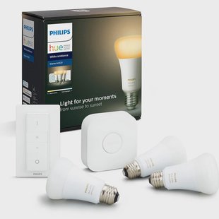 Philips Hue -  White Amb. Starterset 3 E27