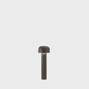 Bellhop Buiten Bollard H380 2700K Deep Brown FLOS - Terras - Kunststof
