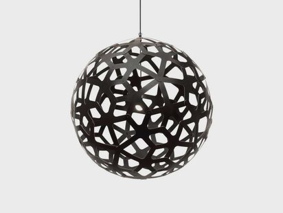 david trubridge - Coral Hanglamp Ø120 Zwart 2 Kanten