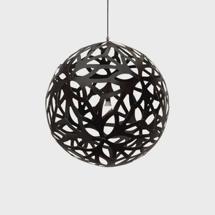 david trubridge - Floral Hanglamp Ø100 Zwart