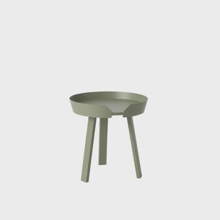 Muuto - Around Bijzettafel/Sofa-tafel Small Dusty Green
