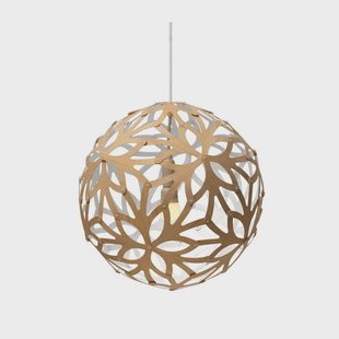 david trubridge - Floral Hanglamp Ø40 Wit 1 Kant