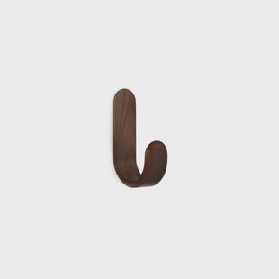 Normann Copenhagen - Curve Kapstokhaak Walnut