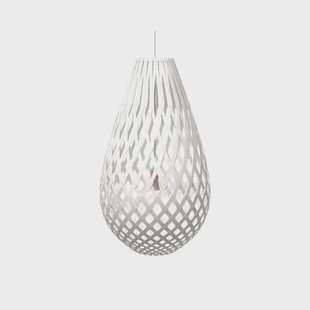 david trubridge - Koura Hanglamp H100 Wit 2 Kanten