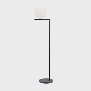 IC F2 Outdoor Black (Black Lava Marble) FLOS - Terras - Metaal
