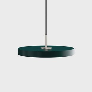 UMAGE - Asteria Hanglamp Mini Forest Green/Steel Top