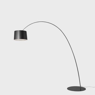 Twiggy Elle Vloerlamp Graphite Foscarini - Woonkamer - Metaal