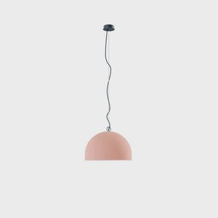Diesel Living with Lodes - Urban Concrete Dome hanglamp, Ø50cm, roze Diesel Living
