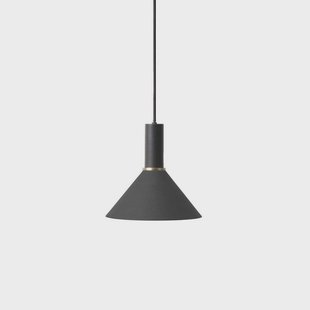 ferm LIVING - Collect Hanglamp Cone Low Black