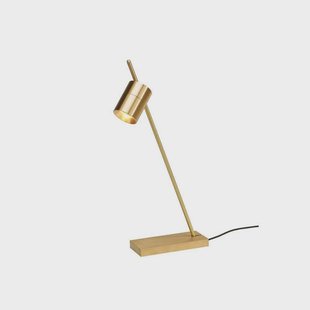 Aude Tafellamp 2700K Brass Trizo21 - Werkkamer / Kantoor - Messing
