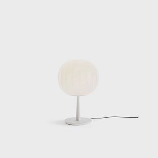 Lita Tafellamp High Ø30 White Luceplan - Woonkamer - Glas