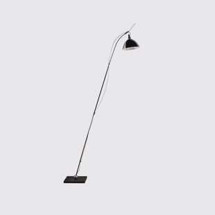 Max. Floor LED Vloerlamp Black Ingo Maurer - Woonkamer - Aluminium