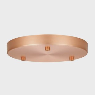 Halo Design - Plafondkap voor 3 lampen Ø22 Copper