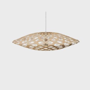 david trubridge - Flax Hanglamp Ø80 Wit 1 Kant