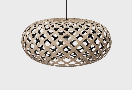 david trubridge - Kina Hanglamp Ø80 Zwart 1 Kant