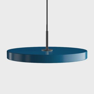 UMAGE - Asteria Hanglamp Medium Petrol Blue/Black Top