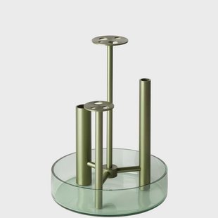 FRITZ HANSEN - Ikeru Vase High Forest Green
