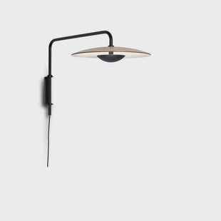 MARSET - Ginger A Wandlamp Dimmable Plug-in Oak