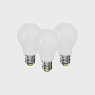 GN - 3-pack Lichtbron LED Dimbaar 7,5W E27 Opal