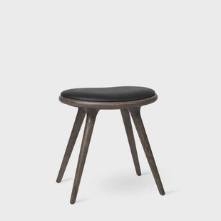 MATER - Low Stool H47 Sirka Grey Stained Oak