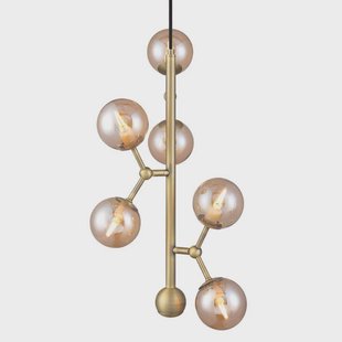 Halo Design - Atom Vertical Hanglamp Antique Brass