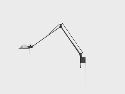 Berenice wandlamp 30x30 aluminium metaal/zwart Luceplan