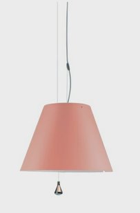 Luceplan - Costanza Hanglamp Up/Down Edgy Pink