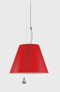 Luceplan - Costanza Hanglamp Up/Down Primary Red
