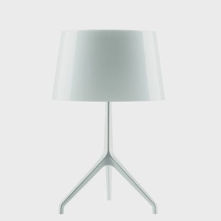 Lumiere XXS Tafellamp Alu/Wit Foscarini - Woonkamer - Aluminium