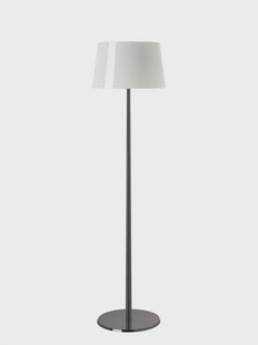 Lumiere XXL VloerLamp Zwart Chroom Wit Foscarini - Woonkamer - Aluminium