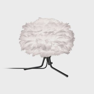 UMAGE - Eos Taffellamp Mini w/Mini Fod Wit/Zwart