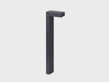Norlys - Asker LED Buiten Bollard H85 met Grondpin Grafiet