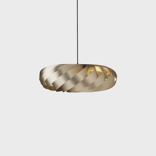 TR5 Hanglamp Ø80 Alu Gold Tom Rossau - Woonkamer - Aluminium