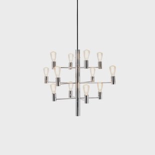 Herstal - Manola 12 Kroonluchter Chrome