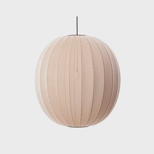 Made By Hand - Knit-Wit 75 Round Hanglamp Zand Stone